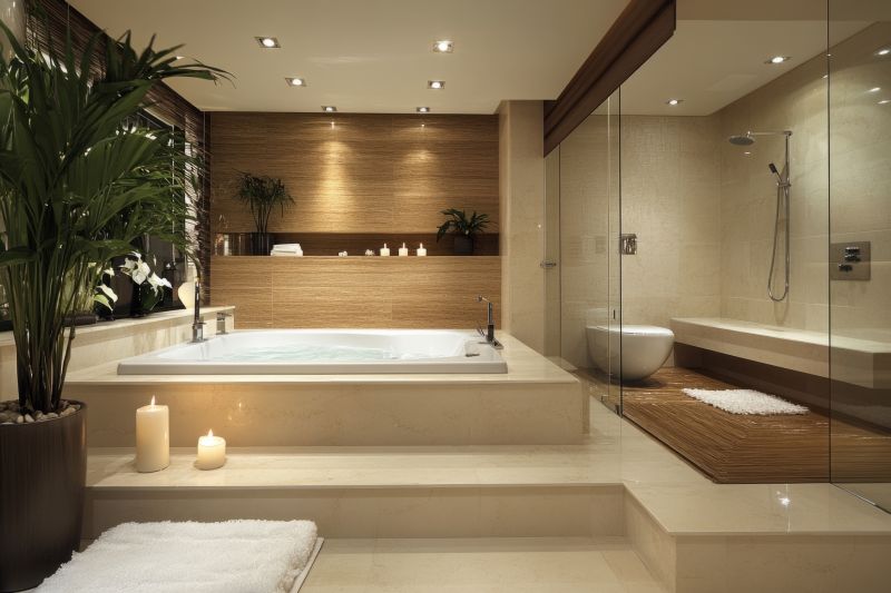 Elegant Bathtub Installation